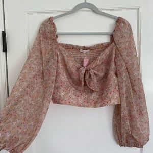 L Blush Top